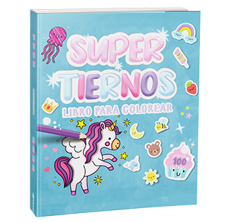 Libro para Colorear 100 stickers
